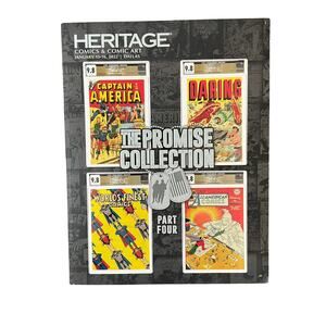 Heritage Comics Auction Catalog Promise Collection Part 4 2022 Book